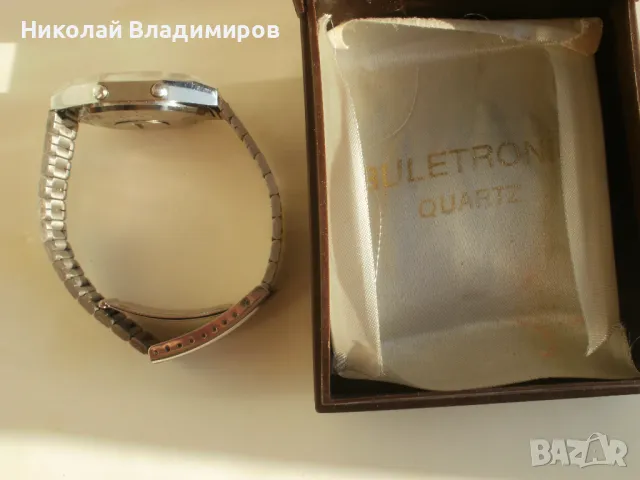 Buletronic Булетроник чисто нов български мъжки ръчен часовник , снимка 10 - Мъжки - 49963566