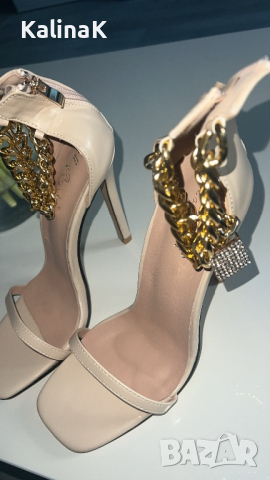 Сандали на ток