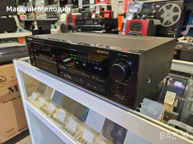 Касетен дек Pioneer CT-229 В отлично техническо и визуално състояние., снимка 11 - Декове - 52691950
