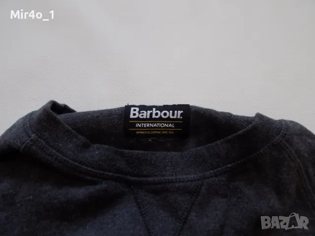 блуза barbour international фанела худи пуловер горнище мъжка оригинал L, снимка 4 - Спортни дрехи, екипи - 48117855