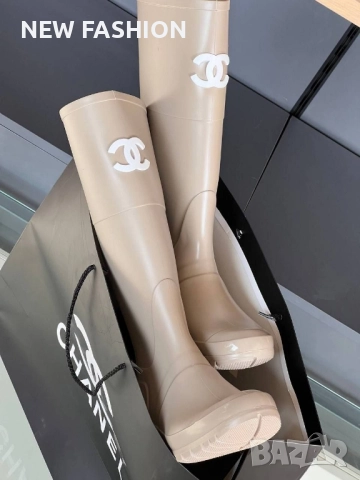 Дамски Ботуши ✨ Chanel , снимка 16 - Дамски ботуши - 52292522
