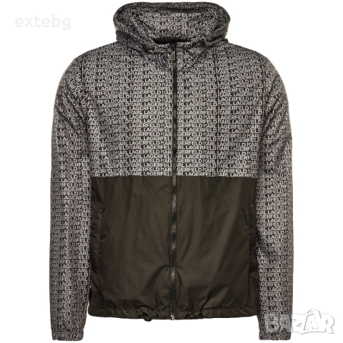 KARL LAGERFELD оригинално шушляково яке XL, снимка 1