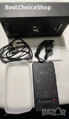 Преводач с изкуствен интелект S85, с офлайн и онлайн употреба, 138 езика онлайн / 17 офлайн, снимка 5 - Друга електроника - 53126917