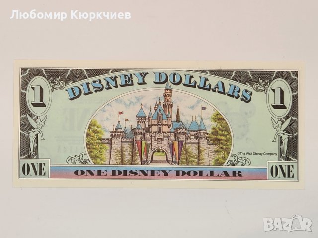 1 Дисни долар, снимка 2 - Нумизматика и бонистика - 39986130