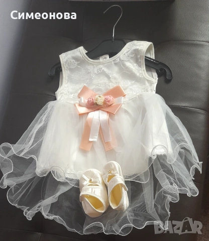 Продавам бебешка рокля, снимка 3 - Бебешки рокли - 53494376