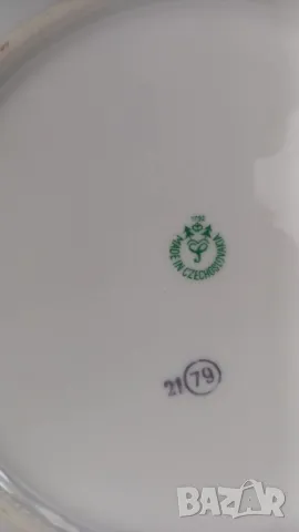 5 чинии с "Трите грации" - Czechoslovakia, снимка 3 - Чинии - 49652953