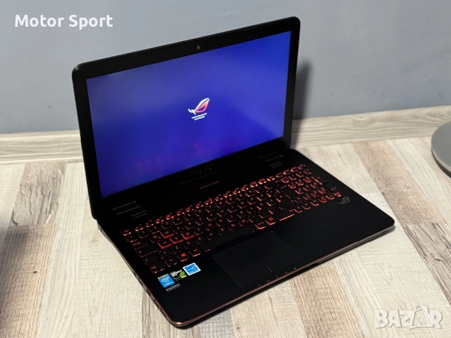 Геймърски Лаптоп Asus ROG i7/Nvidia 4GB/12RAM/SSD/1TB/15.6 FULL HD., снимка 5 - Лаптопи за игри - 51896883