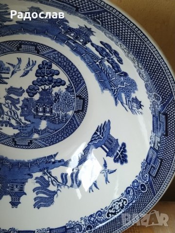 английска голяма чиния JOHNSON BROS, снимка 4 - Чинии - 39480177
