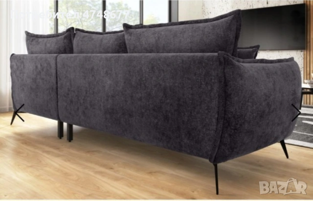 Ъглова гарнитура , снимка 4 - Дивани и мека мебел - 53623739