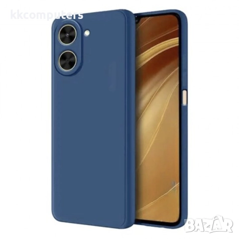 Силиконов кейс iPaky матиран и Протектор За Xiaomi Redmi A5, Тъмносин