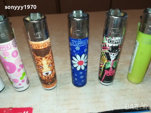 CLIPPER-ЛОТ 3 ЗАПАЛКИ ЗА КОЛЕКЦИЯ 10БР 2212241826, снимка 7 - Колекции - 48435363