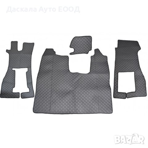 Кожени стелки за Scania R 2016г.+ със сгъваема пътн. седалка , 6 цвята, снимка 4 - Аксесоари и консумативи - 42160959