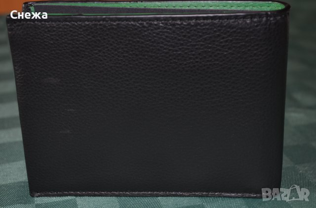 Piquadro Splash с RFID защита черен хоризонтален портфейл, снимка 5 - Портфейли, портмонета - 41508701