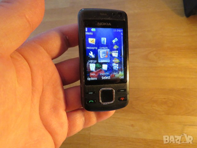 плъзгащ телефон, телефон слайд с копчета NOKIA 6600i, НОКИА 6600i- 2003г. -черен панел- работещ., снимка 3 - Nokia - 35985331