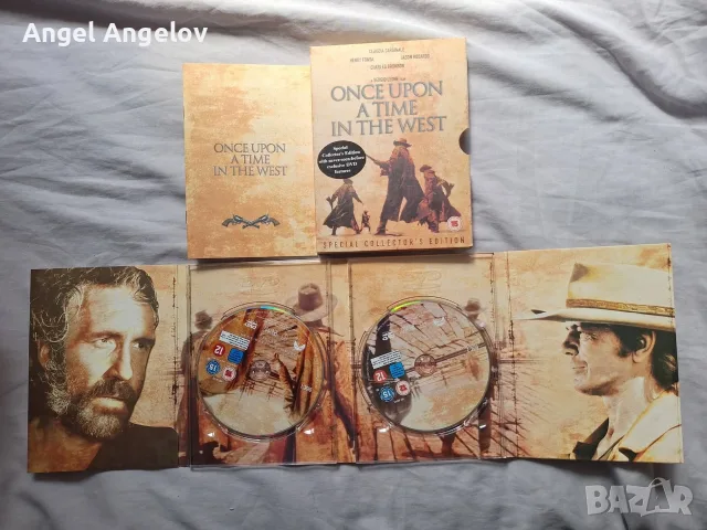 Once Upon a Time in the West DVD (2003) Charles Bronson, Leone с български субтитри цена 8 евро, снимка 3 - DVD филми - 55870413