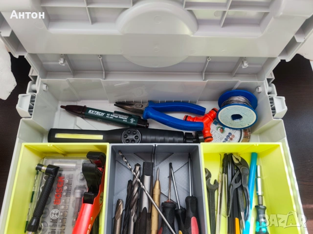 Куфар с органайзери и разни инструменти, снимка 7 - Други инструменти - 53837222