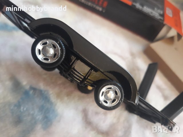 Платформа-Ремарке.  1.43  Motor Max. Metal Trailer . Die-cast Collection., снимка 5 - Колекции - 40312708