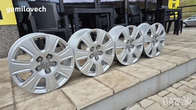Оригинални Джанти Ауди/Audi Q3/A4-16цола, снимка 2 - Гуми и джанти - 49544582