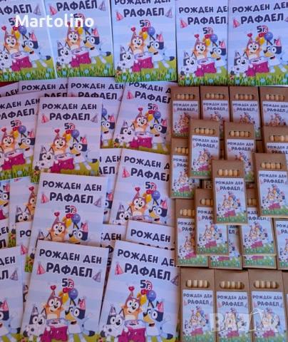 Персонализирана книжка за оцветяване с моливи Блуи и Бинго, снимка 2 - Рисуване и оцветяване - 53864856