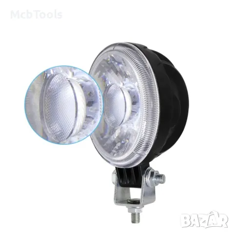 LED Халоген / Работна лампа 12-24V – T298, снимка 4 - Аксесоари и консумативи - 47524318
