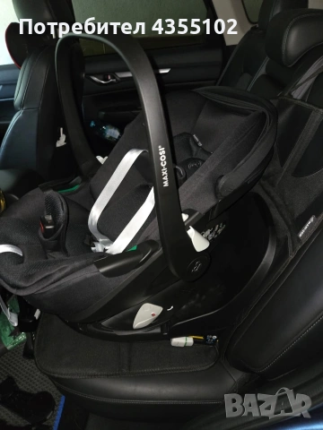 Комплект столче за кола Maxi-Cosi Car Pebble 360 PRO2 I-Size , с база, снимка 4 - За бебешки колички - 53795083