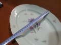 Български порцелан плато елипса , снимка 3