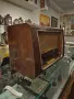 Стар радиоприемник Stassfurt с масивен дървен корпус с лаково покритие, снимка 4