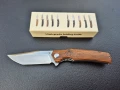 Сгъваем нож SHIROGOROV,стомана D2 с дървена дръжка,SH201, снимка 1