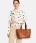 Чисто нова дамска чанта Kassandre Leather shopper Dion, снимка 5