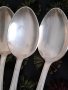 Старинни  посребрени лъжици, снимка 3