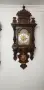 Старинен дървен стенен часовник Junghans, снимка 8
