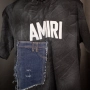 Amiri Черна Мъжка Тениска , снимка 4