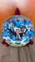 Колекционерска порцеланова чиния Manchester City – Champions (Danbury Mint) + Сертификат, снимка 1