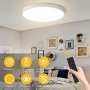 Нова LED таванна светлина 24W с  дистанционно управление Дом Офис, снимка 6