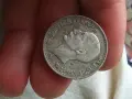 Българска сребърна монета 50 лева 1934 година цар Борис трети 27154, снимка 7