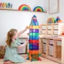 Магнитни 3D блокчета – комплект от 106 части, снимка 1