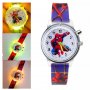 Детски светещ ръчен часовник Спайдърмен , снимка 2