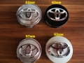 Капачки за джанти Toyota/Тойота 57/62мм, снимка 1 - Аксесоари и консумативи - 31647676