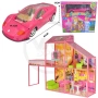 Двуетажна Къща за кукли Барби с кола 99 части , снимка 3