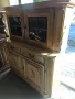 ✨Масивен дървен шкаф с горна витрина+ъглов шкаф✨, снимка 3