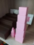 Монтесори кафява стълба и Розова кула, снимка 2
