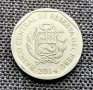 ❤️ ⭐ Монета Перу 2014 1 сол ⭐ ❤️, снимка 2