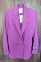 Mango нов с етикет дамски блейзър сако в разкошен цвят орхидея, снимка 2