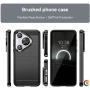Huawei Pura 70 Pro / Pura 70 Pro+ Удароустойчив Carbon Fiber Калъф и Протектор, снимка 1