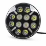LED халоген 9 инча 12-24V с 10 LED диода, снимка 1