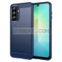 Samsung Galaxy A26 Противоударен Силиконов Гръб - Карбон, снимка 3