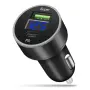 Адаптер за запалка с USB и волтметър, снимка 1