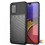 Samsung Galaxy A03s Удароустойчив Twill Texture Калъф и Протектор, снимка 1