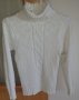 Бял пуловер р.S, снимка 1 - Блузи с дълъг ръкав и пуловери - 39579779