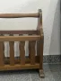 Дървена поставка за вестници и списания Germany , снимка 3